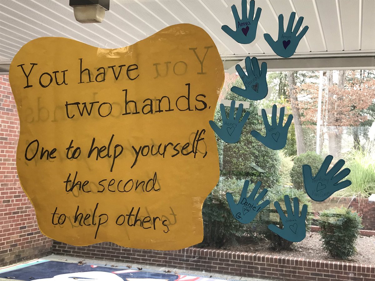 Kindness week <a href="/StatesvilleMS/">Statesville Middle</a> !