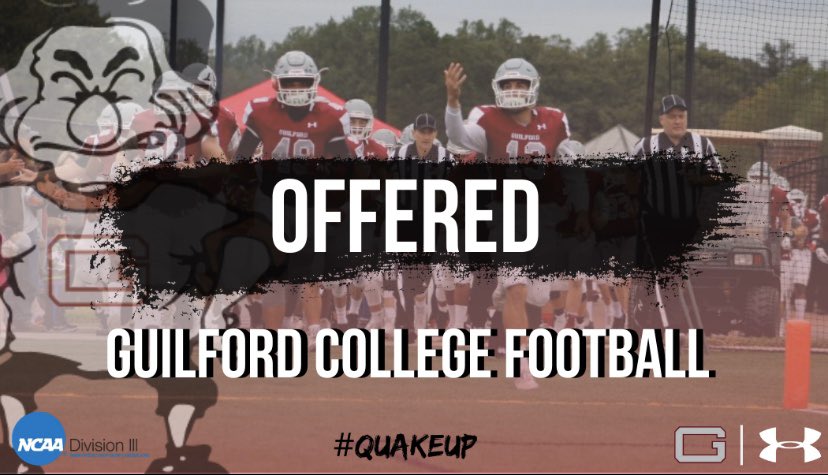 DeeWilliams01's tweet photo. First I would like to thank god for blessing me with everything He has gave to me and the things he has to come for me I’m grateful to have received my first offer from Guilford College #QUAKEUP https://t.co/PuBdAMYuGi