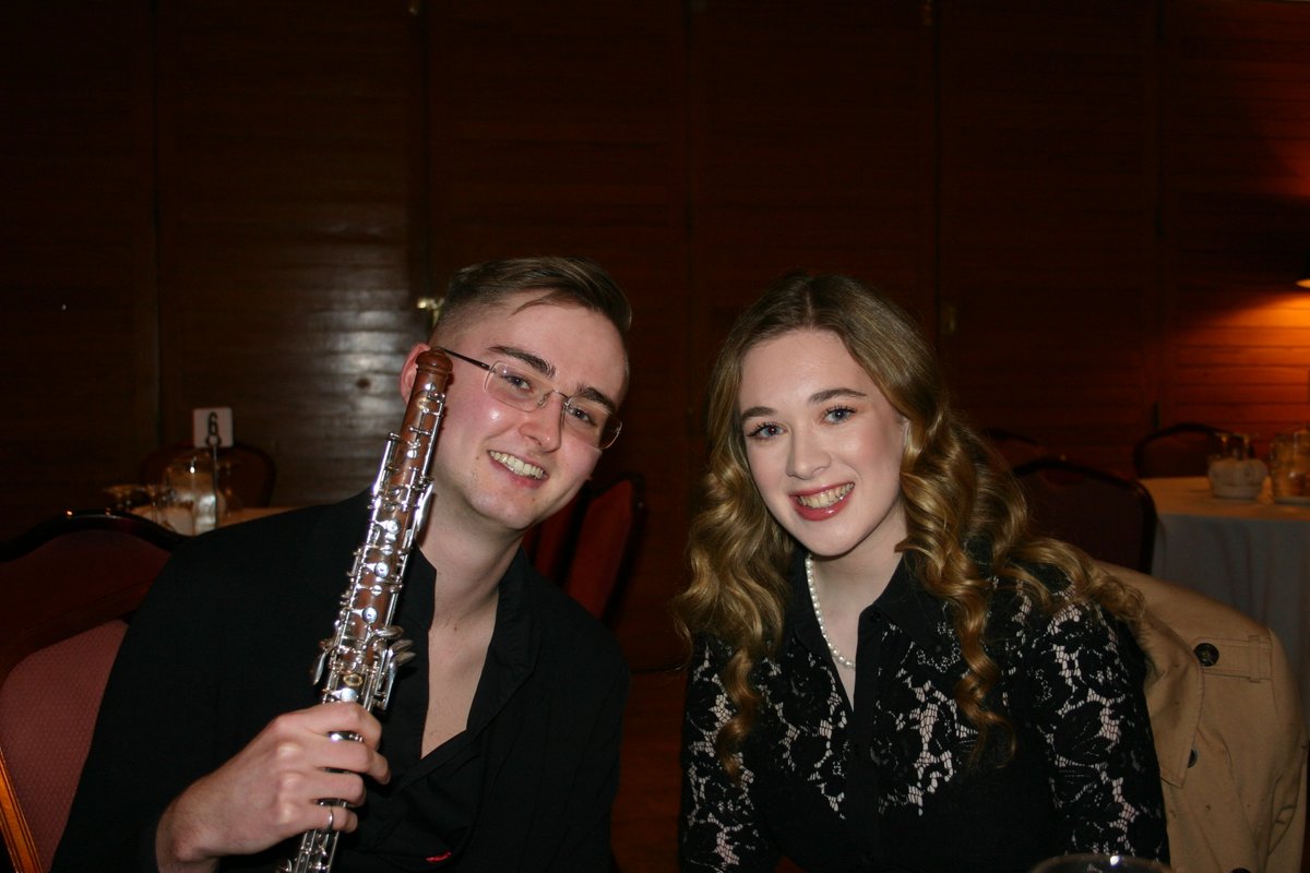 bengannon3's tweet photo. Lots of fun performing at the Bohemians music society last week accompanied by the wonderful Tony Byrne after a busy week of auditions/performances #sleepingnow #oboe https://t.co/JC4b52KVti