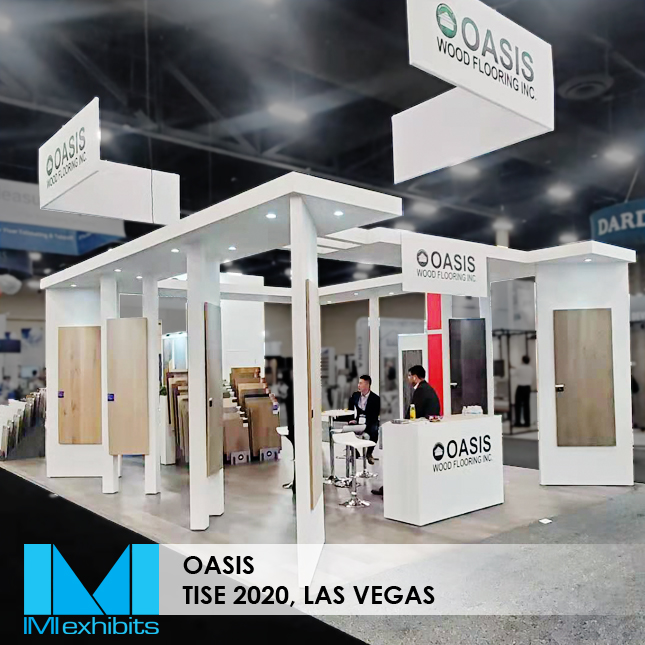 IMIExhibits's tweet photo. 20x20 #booth for Oasis Wood Flooring at this past #TISE2020 @tiseevents #lasvegas
.
.
#booths #tradeshow #tradeshows #tradeshowbooth #exhibit #exhibits #exhibitdesign #exhibitdisplay #exhibitionstand #display #branding #boothstand #boothdesign #imiexhibits #imi https://t.co/mgDUbgWDgN