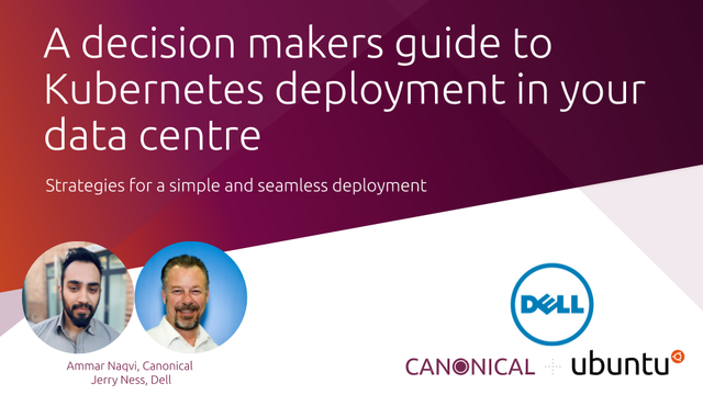 scooter's tweet photo. Register now for this Feb 11th webinar! Learn more about today's container landscape, Kubernetes deployment &amp; more. Presenters: @AmmarNaqvi from @Canonical &amp; @JerryNess from @DellTechnologies
#Cloud #containers #Kubernetes #Canonical #DellTech https://t.co/dUyqLsHfC5 https://t.co/9Kgg3fcLGT