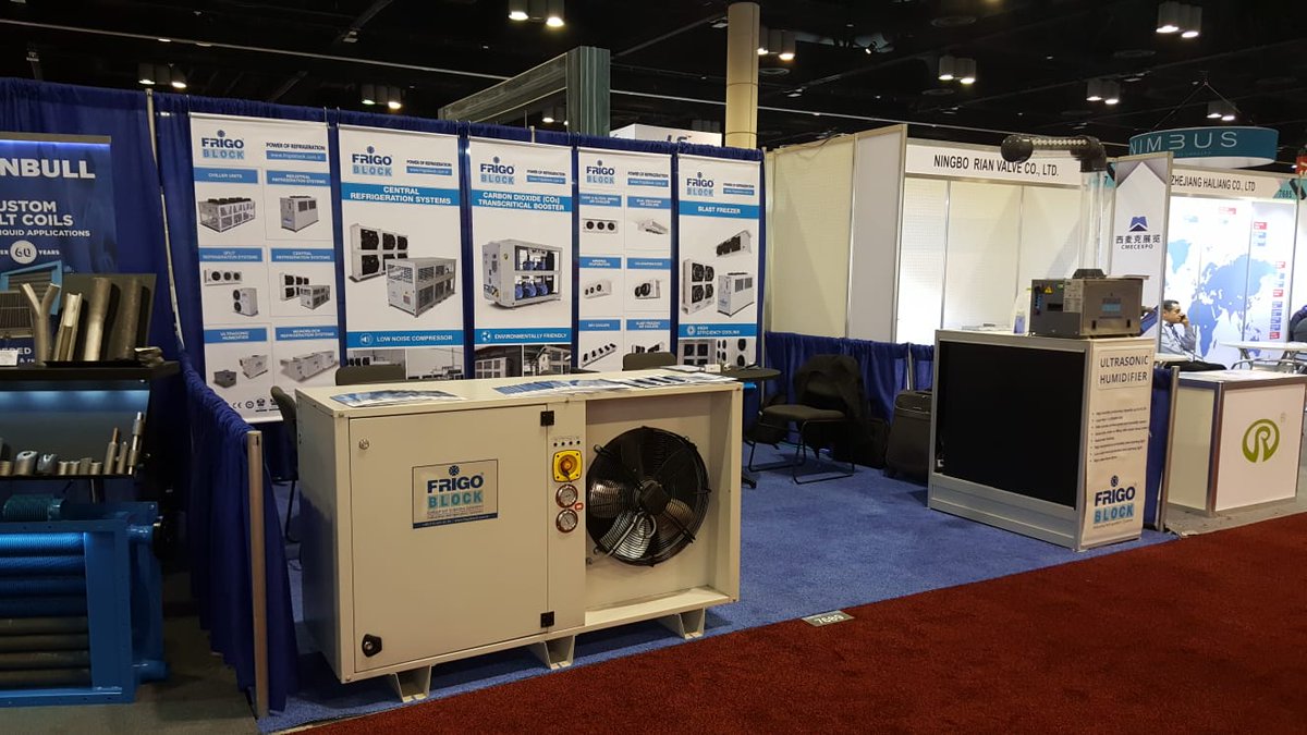 FrigoBlockTR's tweet photo. AHR EXPO started today. we look forward to meeting you at West Hall Stand 7689
#ahrexpo2020 #frigoblock #refrigeration https://t.co/lsXONyuNGI