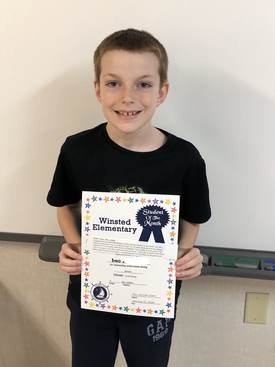 MrsLaMottGrade3's tweet photo. Congrats to Leo, our January Student of the Month!! ππΌππΌ Leo is careful and accurate in his work. He treats others with kindness and respect! ππ #hlwwlakers #hlwwproud #lakerleader #studentofthemonth #3rdgrade #kind #respectful https://t.co/MOwRc0r4Pi