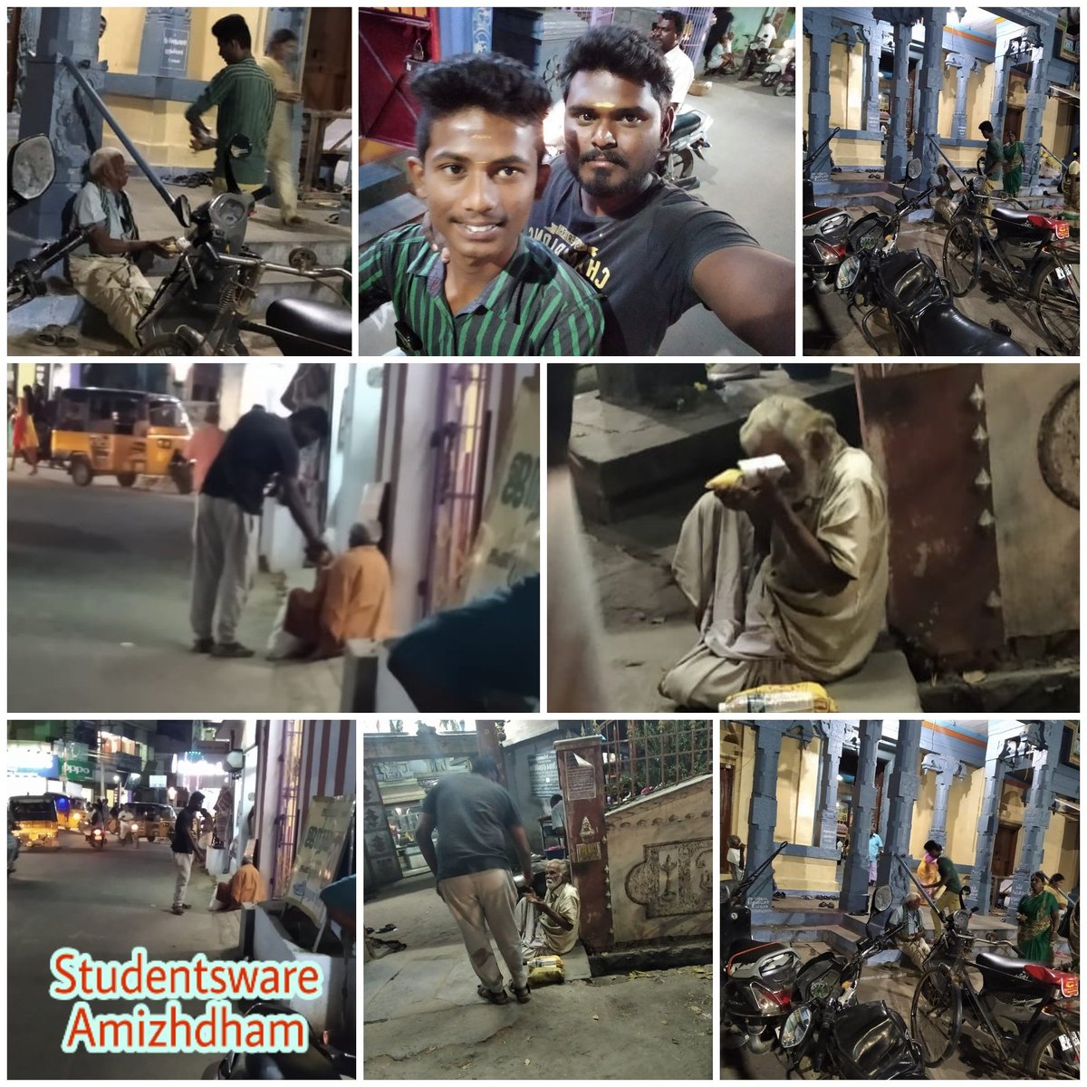Gnanavelsw's tweet photo. Studentsware Amizhdham!
Yesterday (Monday) night provided Food to Road Side Needy People in TMS, Pattaikoil, Ammapet and Siddeswara surroundings at Salem By Our Team Studentsware🥰❤
#DoServiceAsRevolution!🔥 https://t.co/ITE70YrkU0