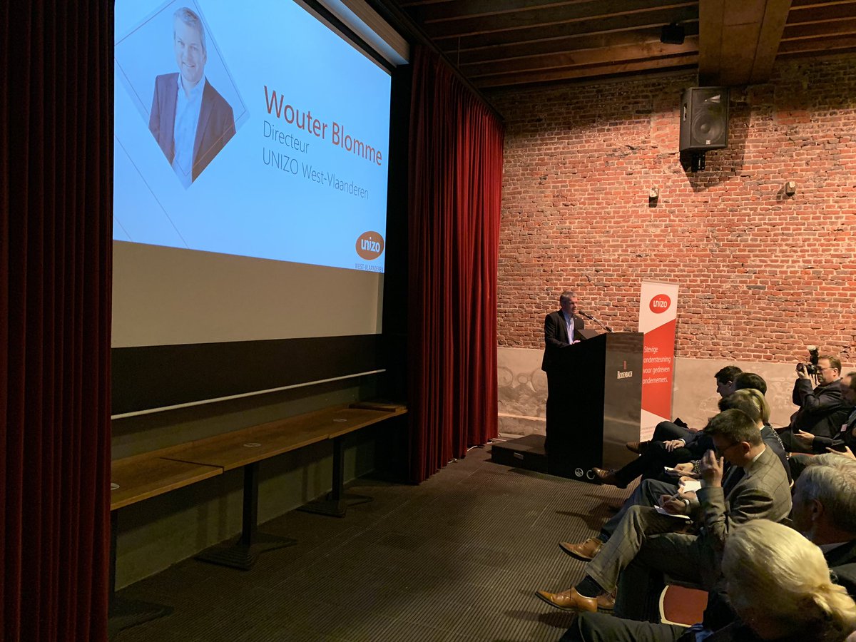 “We hebben onze bestuursleden ondervraagd en kennen hun bezorgdheden. Wij zullen blijven hameren op die dossiers. En in de tussentijd beste ondernemers, blijf ondernemen!” @WouterBlomme op de provinciale nieuwjaarsreceptie.