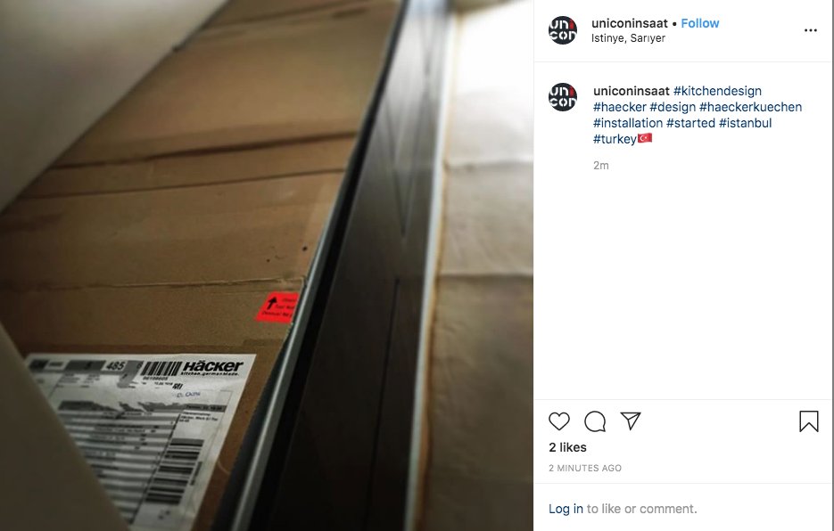 uniconinsaat's tweet photo. #kitchendesign #haecker https://t.co/beZtd2I35U