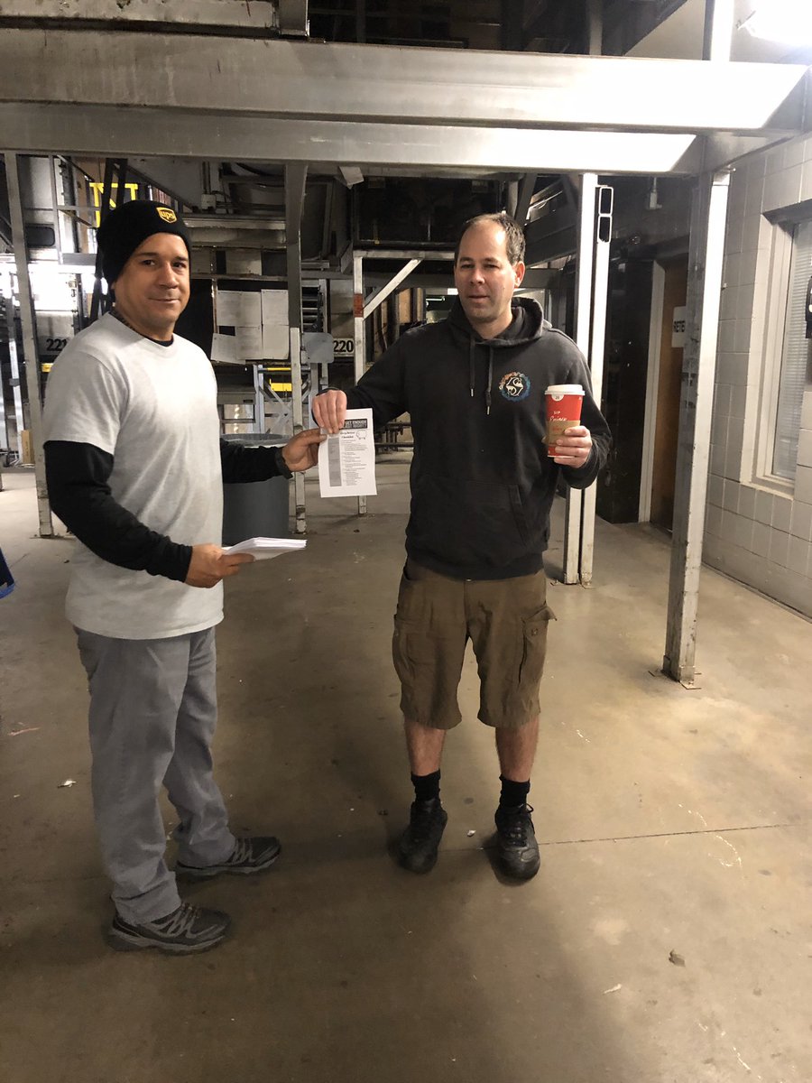 DJEJZ's tweet photo. Wilpa Preload Guard Gate Activity after the Super 🏈 Bowl!! Question??? How much sleep did you get last night??? 
💤 🛏 😴 @CHSPKelley @FredCarr_ups @robnich45984002 @UPSsafetyguy74 @johncrossin 
#11StepProcess https://t.co/TPnepTA4VU