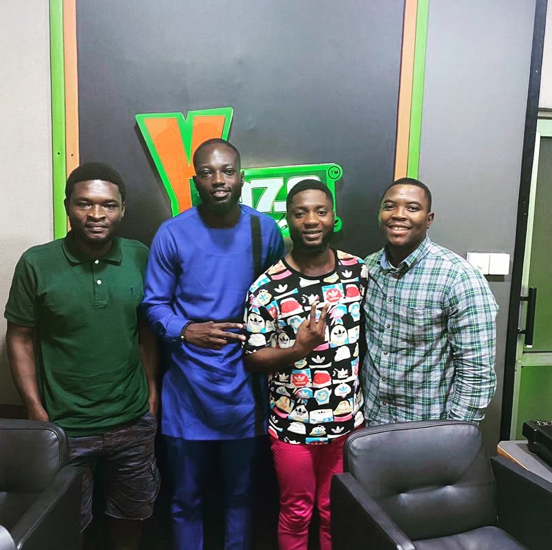 afdiglobal's tweet photo. We had a great time
 at @Y1079 over the weekend!! @afdiglobal @afdiglobal 
Join our initiative and support Us in developing African Football.

#betterghana #africanunity #afdiglobal #african #africanandproud #childhood #africanchild #africanfootball #ghana #Africa https://t.co/lskJ9THpWq