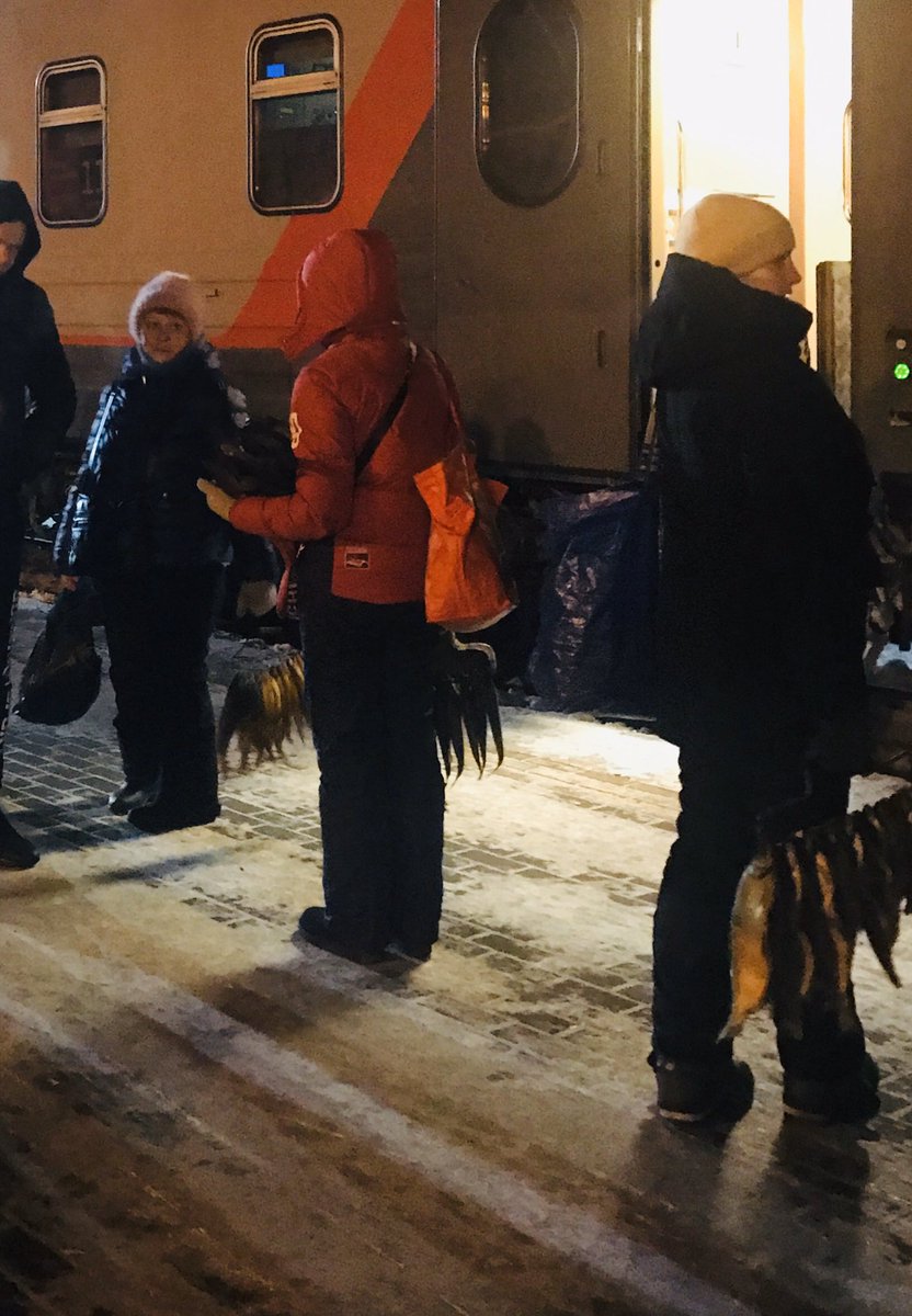 And we have a new winner for the most depressing place in Russia I’ve spent a few minutes in! Barabinsk, Novosibirsk oblast. The ladies are selling dried fish, fur hats and fake perfume. I’ve just come to the restaurant car and ordered a salad and a sandwich for dinner.