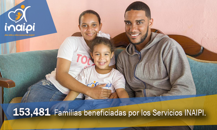 INAIPIRD's tweet photo. Las cifras lo dicen todo, en el #5AniversarioINAIPI celebramos el avance y mejor calidad de vida para 153,481 familias 🇩🇴. 

Padres y madres que a través del #INAIPI han aprendido a brindar atención integral a sus hijos, aportando al desarrollo de sus habilidades cognitivas. https://t.co/gmWsanubZ9