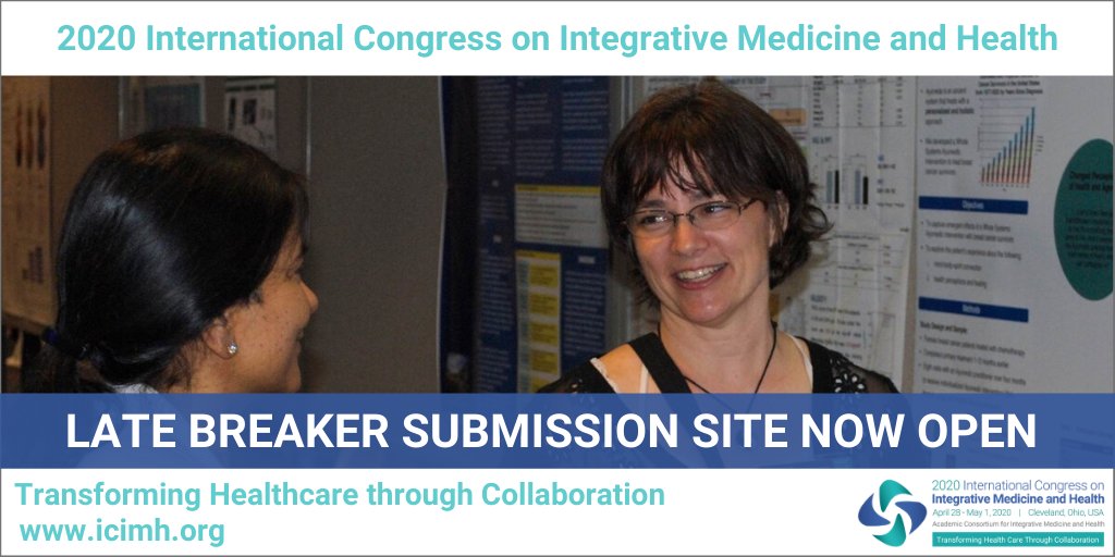 Do you have new and novel data not available at the time of the previous submission period? The Late Breaker Submission Site is now open! 
Learn more here: icimh.org/Submissions 
#IMCongress20