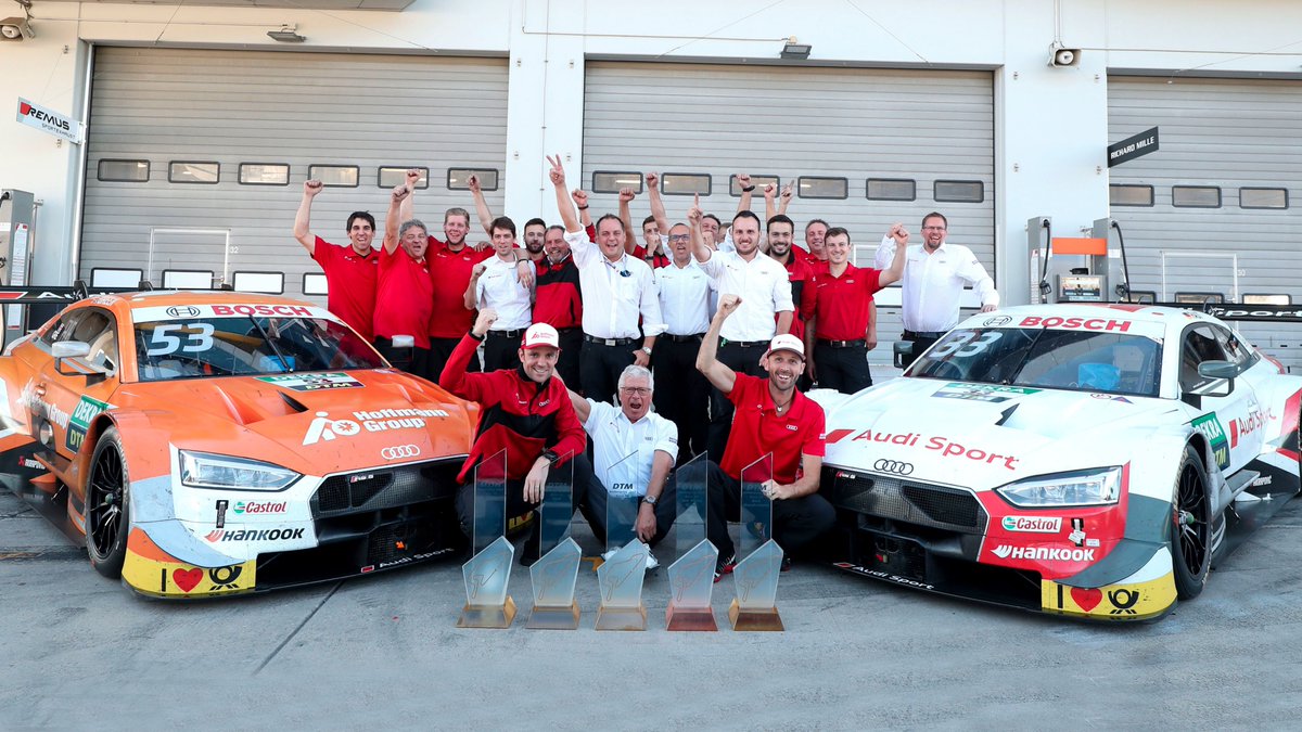 audisport's tweet photo. Thank you, Arno! Enjoy your well-deserved retirement and all the best from everyone at Audi Sport. Arno Zensen has spearheaded Audi Sport Team Rosberg since 2006 with 2 @DTM teams’ &amp; drivers’ titles (2017 &amp; 2019).

>> https://t.co/RoNVUsOMgK

#PerformanceIsAnAttitude #DTM #ranDTM https://t.co/JQUTlJQ2sB
