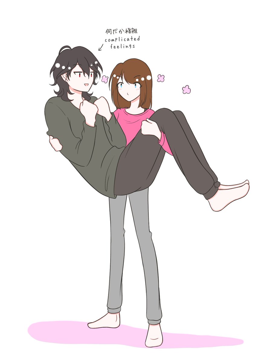 くろな Kurona A Twitter 力持ちあんずちゃんとお姫様抱っこされた零きゅん 零あん