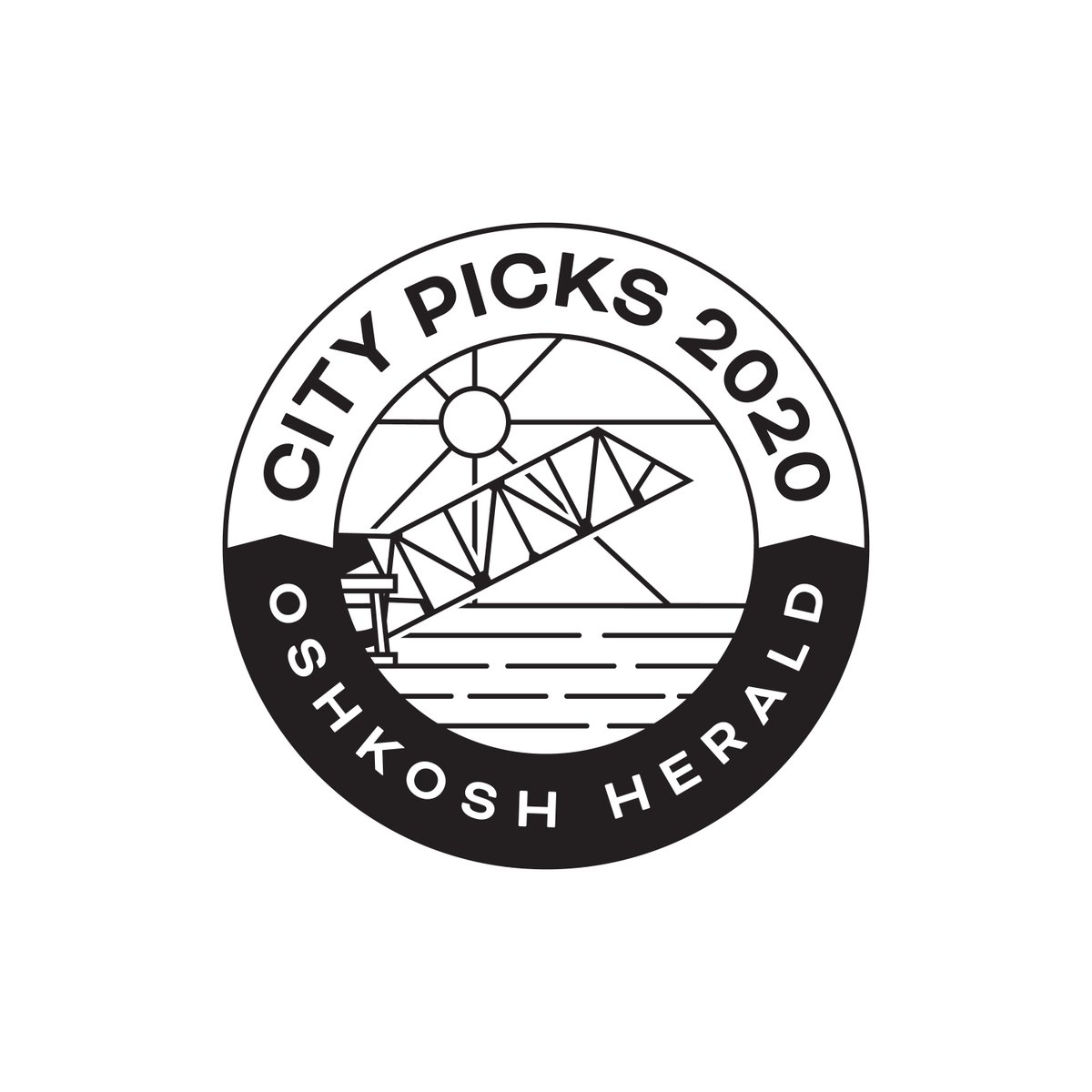 44_North's tweet photo. Another new logo rollout for our friends at @OshkoshHerald! https://t.co/ytRkZu5yT6