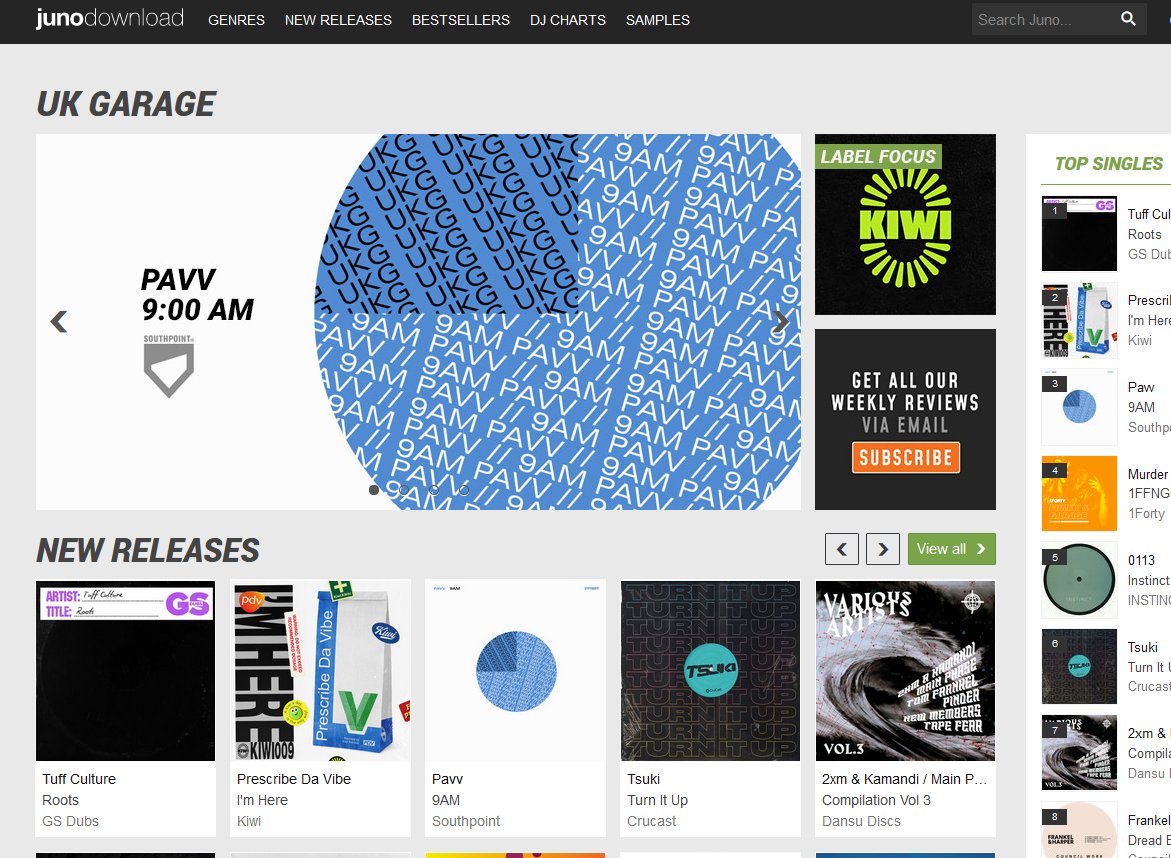 @southpointmusic pick up a UK Garage banner!