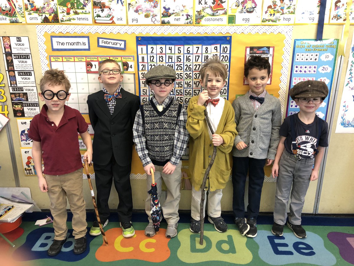 k1murphy's tweet photo. We are moving a little bit slower today on our 100th day of school!#todayatck @CKChicago https://t.co/9BmtO1UOoo