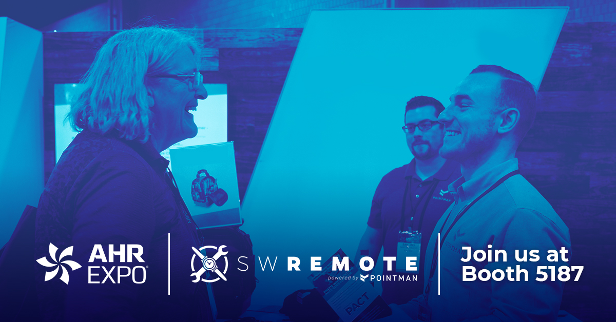 gopointman's tweet photo. Attending @ahrexpo this week? Join us at Booth 5187 &amp; learn more about SWRemote Suite — the mobile app bringing @SuccessWare21 into the field with your techs. 

See why SuccessWare21 &amp; SWRemote Suite are the most complete business management system in the #homeservices industry. https://t.co/FYbw23WD9N