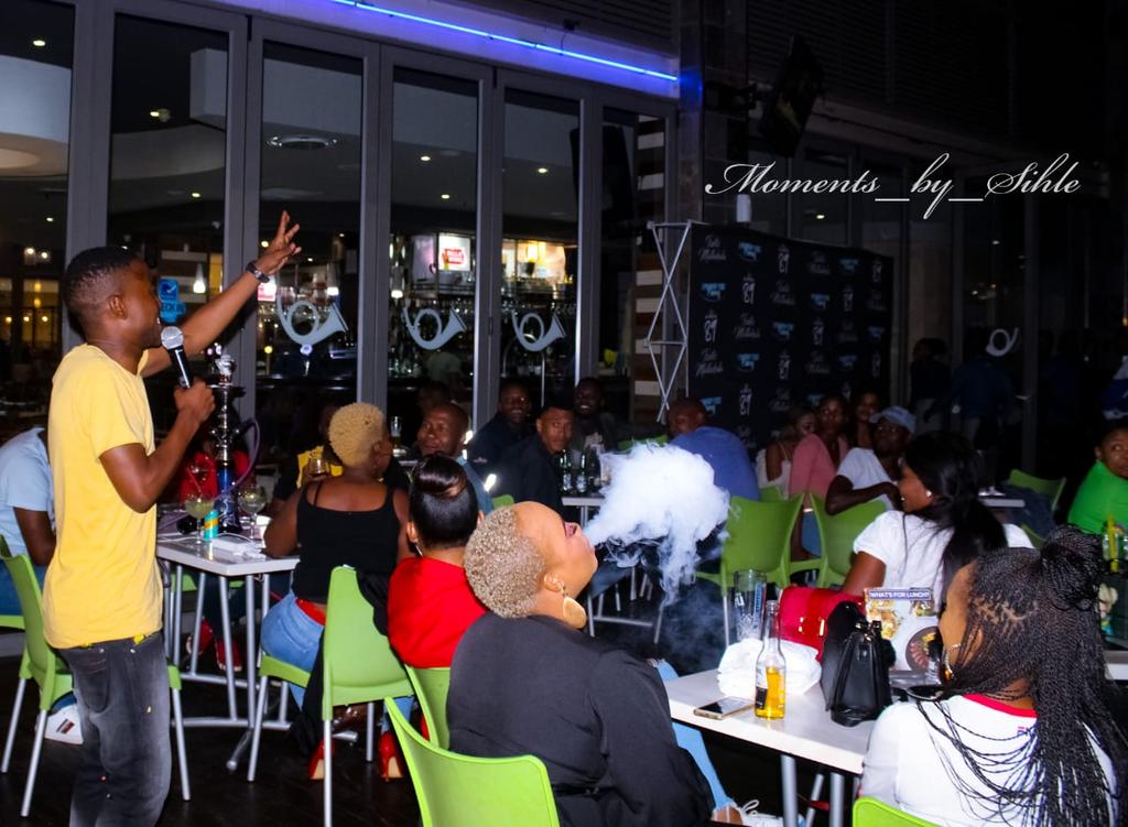 TsietsiRubbish's tweet photo. This is what went down last week at Newscafe. #ThursdayComedyNight
pic cred #Moments_By_Sihle.
Next show 27/02/20 Thank you https://t.co/qEgaXRBgc1