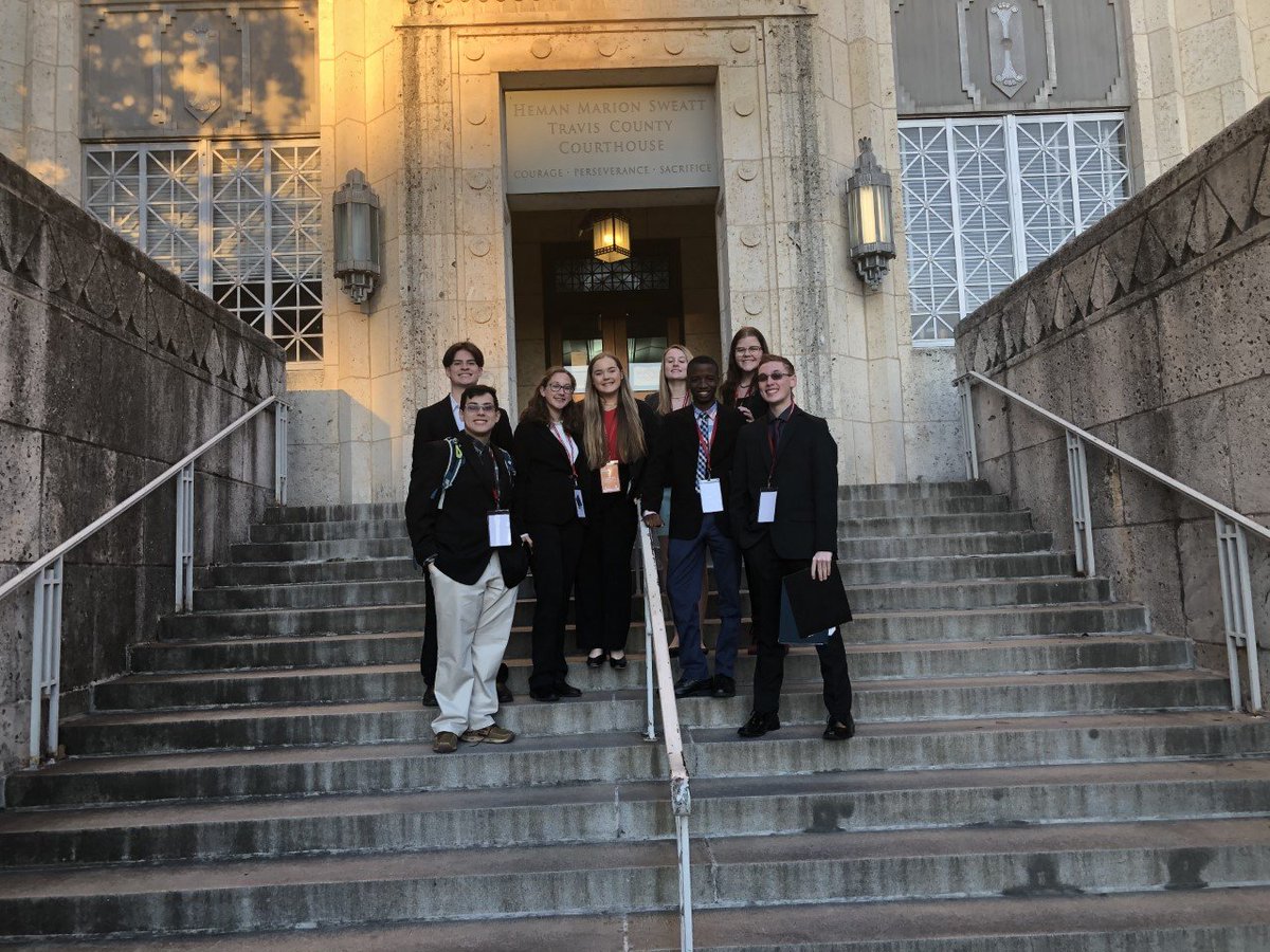 Saginaw's very first mock trial team placed 9th in the state competition!  Congratulations to the team and Coach Branca!! @danabarnesEdD <a href="/EMSISD/">EMS ISD</a> <a href="/CharliePerryman/">Charlie Perryman</a>
