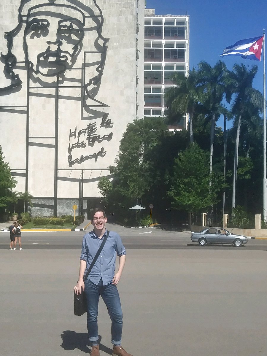 Here's Chief of Staff Alex Dzuricky having a blast in Cuba. MASUN 30 is this Friday!