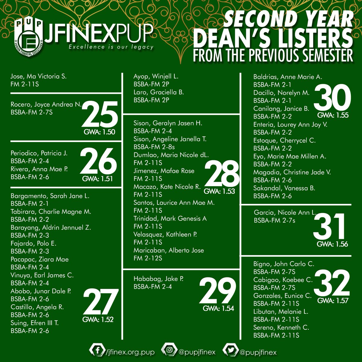PUPJFINEX's tweet photo. #2ndFinanceWeek
#TheQuestInFinance
#JFINEXperience https://t.co/439Vo7z5g2