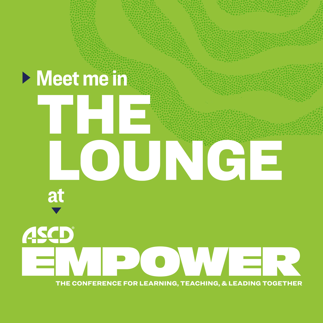 jeri_teaches's tweet image. Super excited about this new and innovative space at @ASCDconf  #Empower20. We're going to have some pretty exciting sessions in The Lounge, so meet us there! #E20Lounge