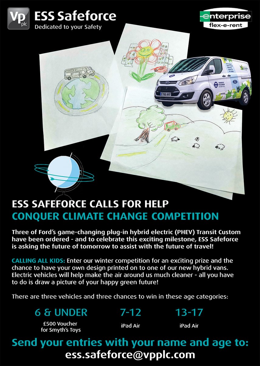 Vpplc_ESS's tweet photo. Get your crayons at the ready! ESS Safeforce has joined forces with the commercial vehicle agency, Enterprise Flex-e-rent, to support the fight for fresh air! 

Find out more about our new environmentally friendly venture and our exciting competition here: https://t.co/dfKqvuBYhm https://t.co/2SwD8ooQZE