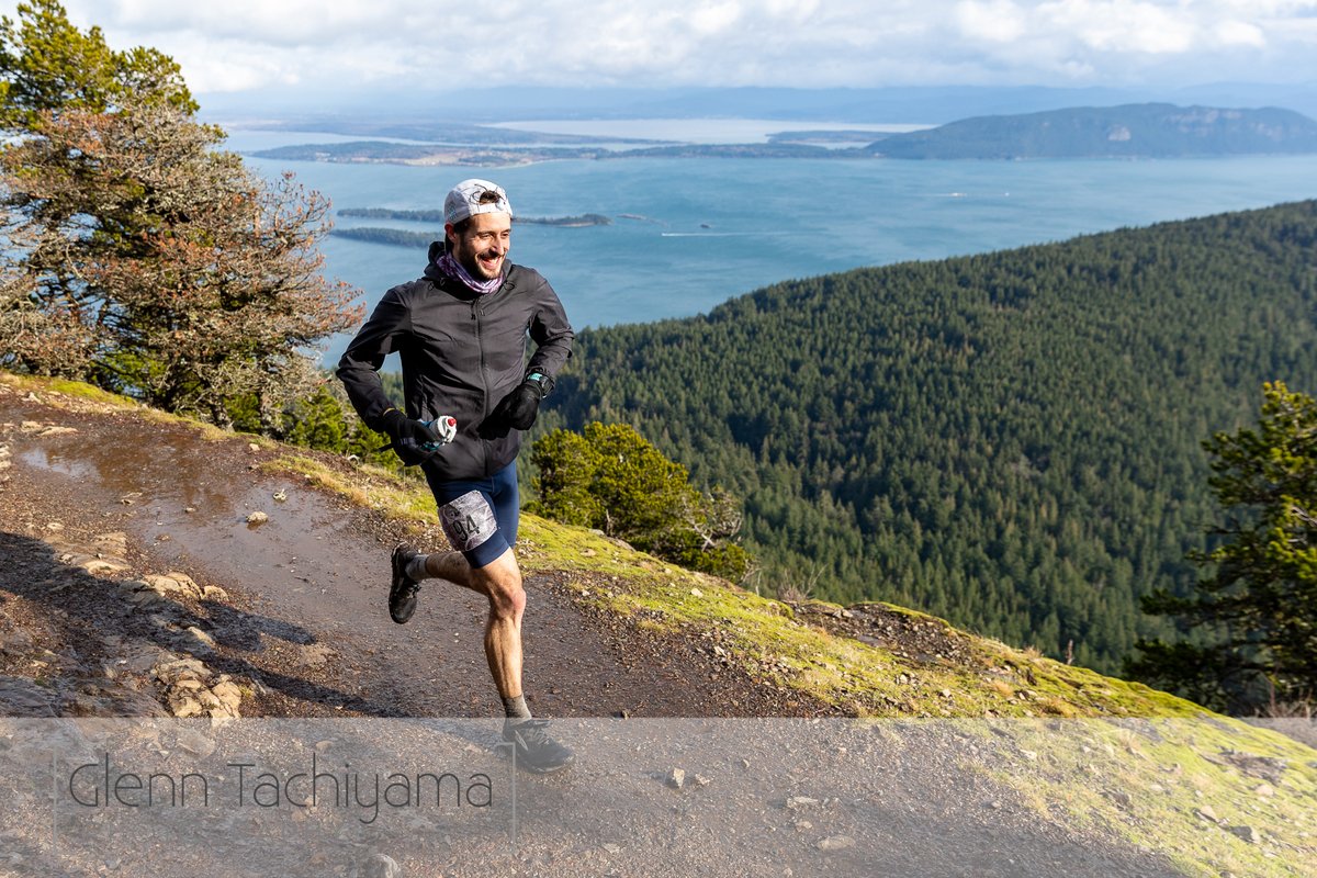 gjtach's tweet photo. Orcas Island, round 2. What a difference a view makes. All of the photos from @Rainshadowrun Orcas Island 50K can be found at this link: https://t.co/IjLUInhB0x #orcasisland50K #whyrunanywhereelse https://t.co/2IXaqBE5Vp