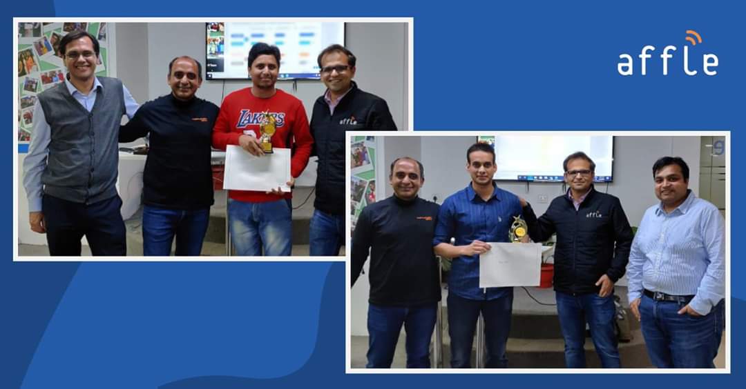 Congratulations to Raushan &amp; Rishabh for completing significant milestones at Affle. Wish you a lot more success.
#Afflers #ProudAffler #AfflerForever