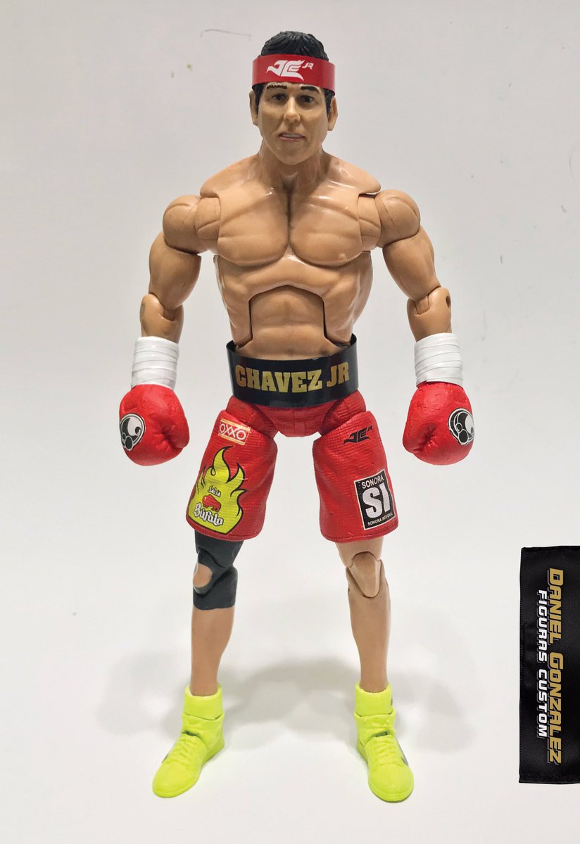 _danielgonzalez's tweet photo. Mi primer intento de figura custom de @jcchavezjr1
Al cual consideró un muy agradable sujeto, es de los míos 😎
Version vs. “Maravilla” Martínez
#chavezjr
#teamchavezjr
#juliocesarchavez
@Jcchavez115 https://t.co/XAPUEexKii