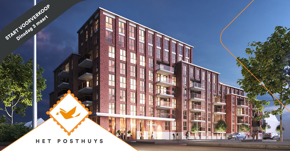 Stedelijk wonen in een fijn #appartement? Met winkels, speelplaatsen en culturele voorzieningen om de hoek? Het kan straks in #nieuwbouwproject Het Posthuys in #Spijkenisse. Dinsdag 3 maart start de voorverkoop in Theater de Stoep. woneninhetposthuys.nl <a href="/gemNissewaard/">Gemeente Nissewaard</a>