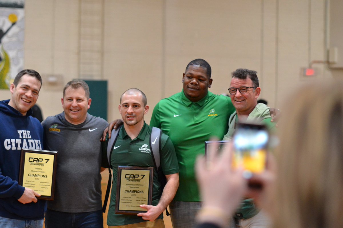 🚨WRESTLING FANS🚨

<a href="/cghsnc/">Cardinal Gibbons High School</a> will be hosting the 1️⃣st and 2️⃣nd rounds of the 4A Wrestling Playoffs!

#GibbonsWrestling will take on Holly Springs in round 1. The winner of round 1 will take on the winner of South View vs. Heritage.

We hope to see you there!

#GoGibbons