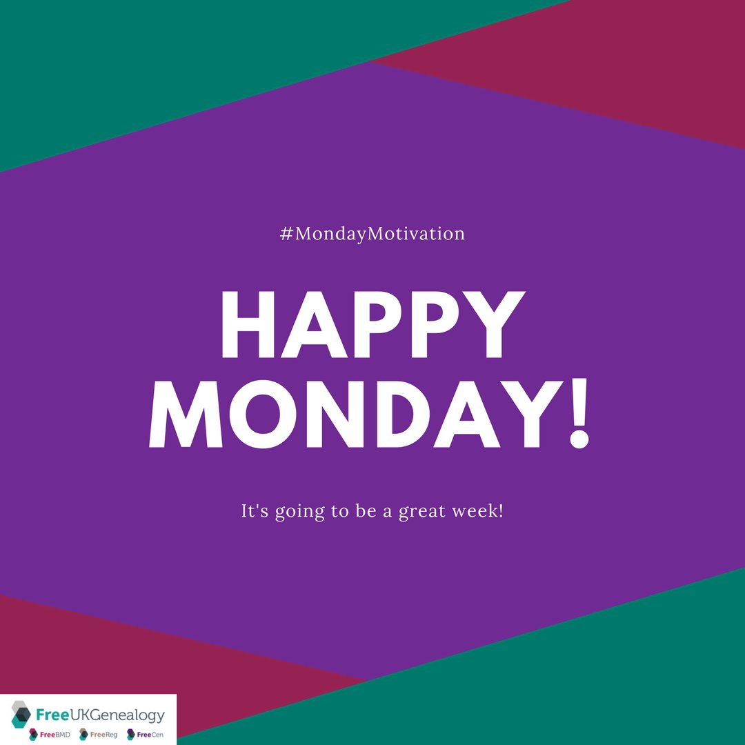 FreeUKGen's tweet photo. Another #MondayMotivation to celebrate that January is over (finally!) and the UK days will start getting longer and brighter any minute now. Why not head over to #FreeBMD and see if our recent update gets you through your brick walls? https://t.co/QeQEIOPbU2 https://t.co/dCluLCfJfM