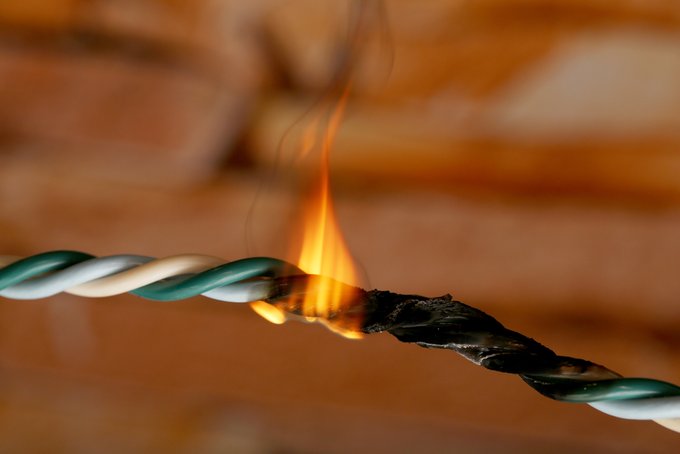 Electrical fires can be prevented. Check electrical cords to make sure they are not running across doorways or under carpets where they can get damaged.

#servpro #fire #water #mold #remediation #restoration #pottstownpa #monday