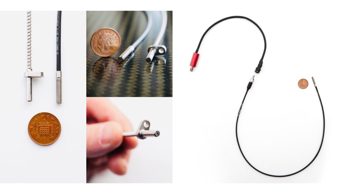 Use this anywhere…as long as it’s 🔥🔥🔥This IFbN fibre optic sensor is designed for sensing areas of extreme heat, such as brakes, clutches, turbocharger bearings…in fact, we can manufacture probes with ceramic insulation that will survive up to 1200°C!