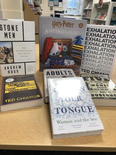 CMBClibraries's tweet photo. A few of the new books into Hebden Bridge Library this week. Most libraries get new books every week or so, so pop into your local library and see what they have received! #newbooks #cmbclibraries https://t.co/2Ti4ACzsC2