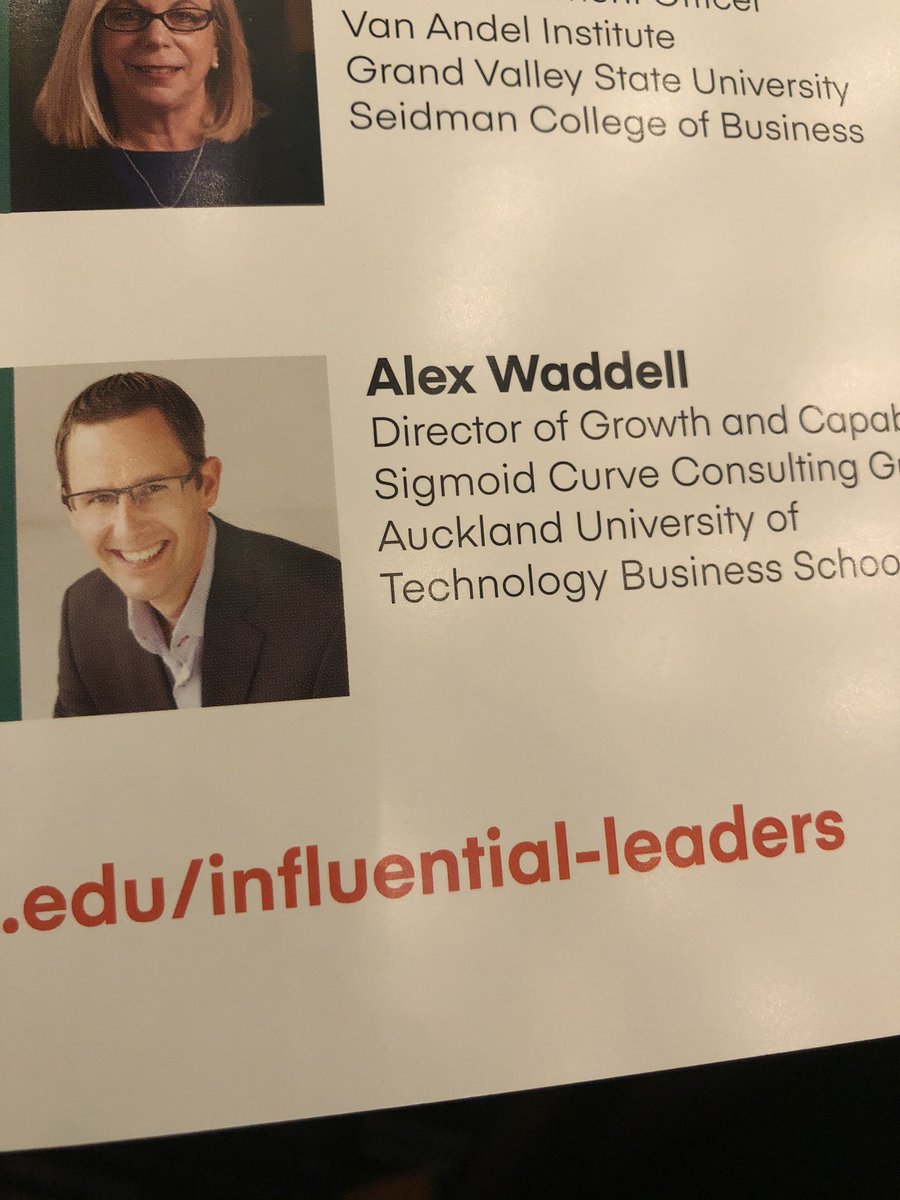 Great to see <a href="/AUTuni/">AUT University</a> #business #alumnus <a href="/ajdwaddell/">Alex</a> honoured as one of <a href="/AACSB/">AACSB</a> 2020 Class of 25 Influential Leaders