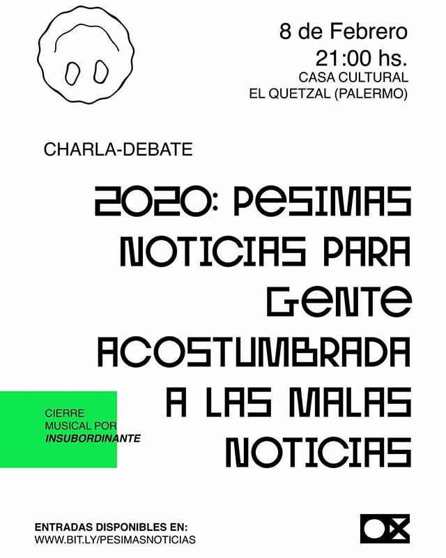 El Quetzal (@enelquetzal) on Twitter photo Sábado 8 de febrero, 21h.
El staff de <a href="/nadarespetable/">Nada Respetable</a> discute el futuro de la izquierda a corto plazo. Cierre musical con @insubordinante
El staff de Nada Respetable discute sobre el por qué de la publicación, qué clase de vías de discu… ift.tt/2SdXibd Sábado 8 de febrero, 21h.
El staff de <a href="/nadarespetable/">Nada Respetable</a> discute el futuro de la izquierda a corto plazo. Cierre musical con @insubordinante
El staff de Nada Respetable discute sobre el por qué de la publicación, qué clase de vías de discu… ift.tt/2SdXibd