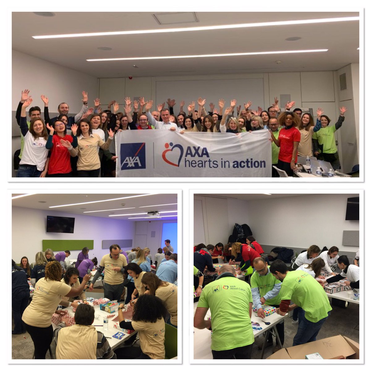 MullerSteph_Bdx's tweet photo. Un beau séminaire #Distribution @AXAFrance ! Et un beau #TeamBuilding #Solidaire #AXAAtoutCoeur au profit de l’association @AssoALF pour les enfants en cours d’hospitalisation. #descadeauxetdessourires #Solidarité #Engagement merci @mattei_antoine ! https://t.co/g5tE5IEgrH