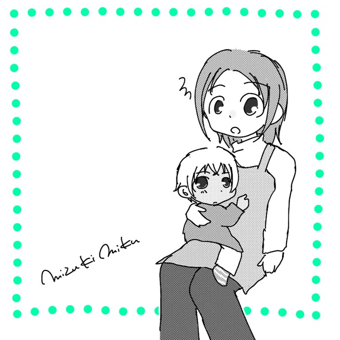 今日の落描き。あむあず?あずあむ?あずふる?
こないだの続き的な何か。
「この子もしかして安室さんの隠し子ーー??」っていう勘違いネタ大好きです。
ただの同僚ならギャグ路線、両片思いならシリアス路線になる。 
