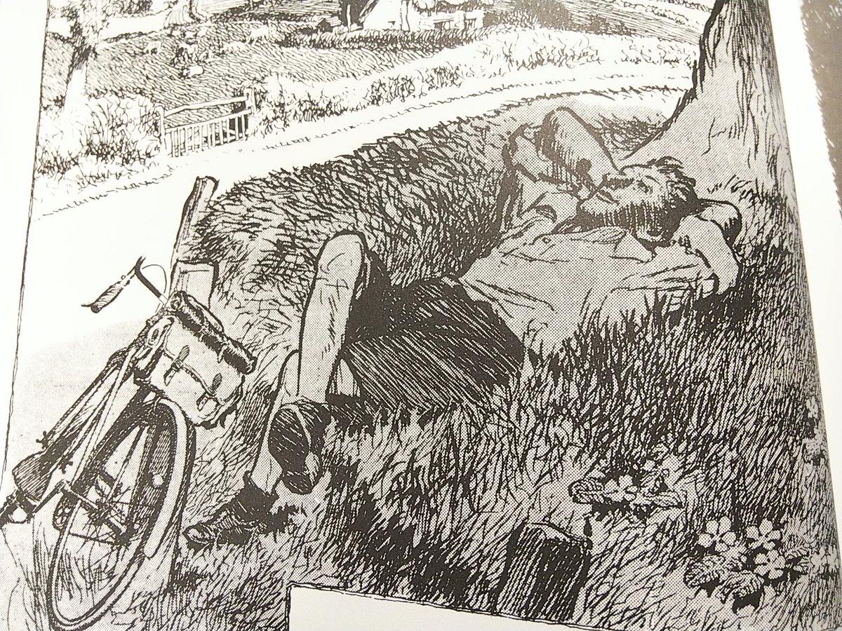 「フランク・パターソンの絵のようにバッグの上にも荷物がくくりつけられるようになっています。 伝統に忠実な英国製品。 」文化ヒナゲシ制作所