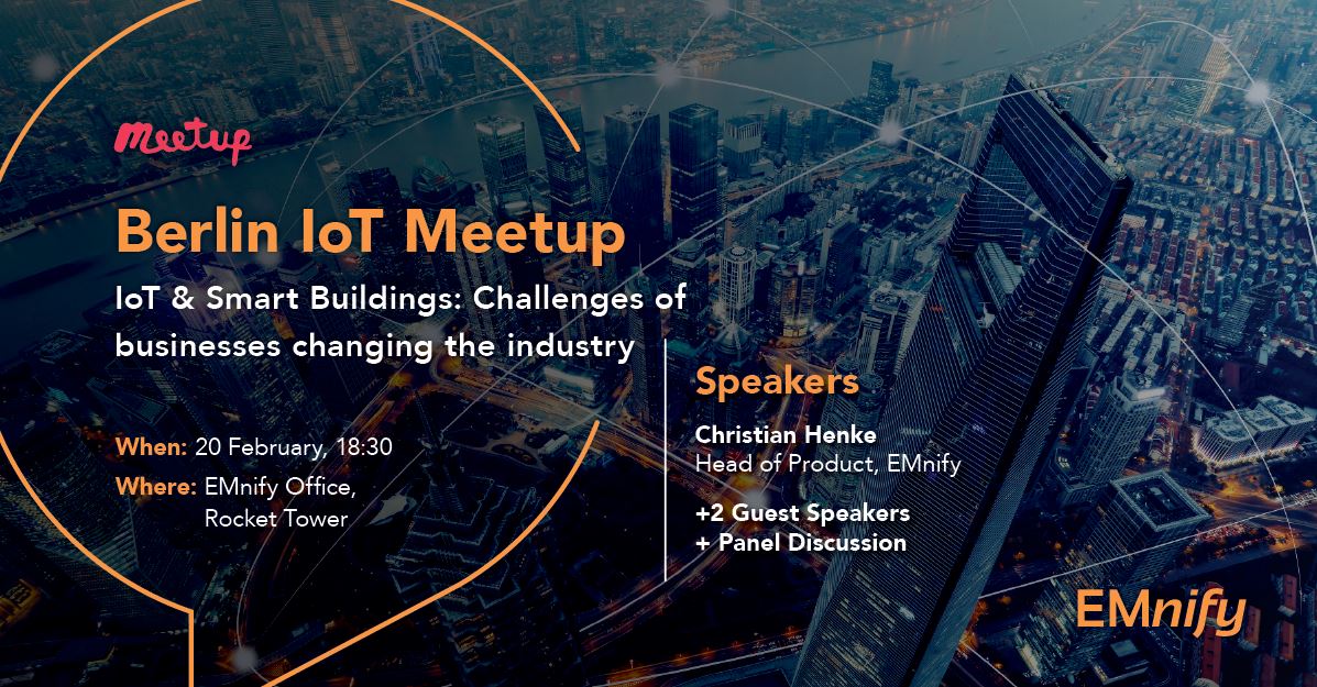 emnify's tweet photo. Don't forget to get your free ticket for our next Berlin IoT Meetup on the 20th of February! Industry experts, insightful presentations, informative panel, drinks, snacks and a free Trial EMnify SIM will be waiting for you.
https://t.co/wCKrRIQoMf
#IoTmeetup #Berlinmeetup #IoT https://t.co/Od1DHRDfdr