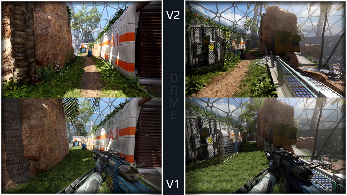 AHStudio5's tweet image. Création d&apos;une carte multijoueur Call of Duty
Nom du projet : Dome
 .     ___________________________________     .
Cette image montre l&apos;avancer de l’environnement.
Screenshot tirée directement du jeu.

#callofduty #modtool #gameart #leveldesign