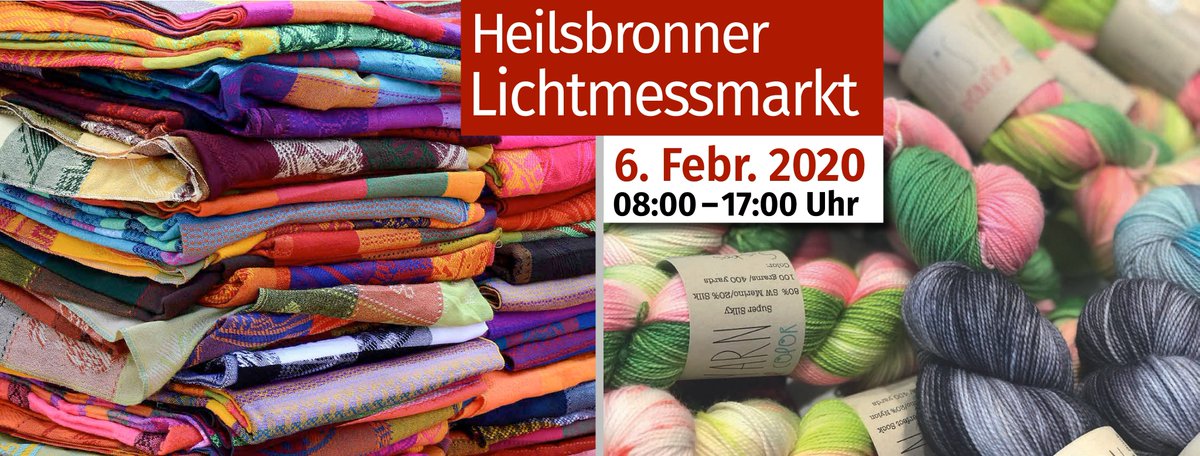 Am 06.02. findet in der Innenstadt wieder der traditionelle Heilsbronner Lichtmessmarkt statt. #heilsbronn #markt #mittelfranken #ansbach #metropolregionnürnberg