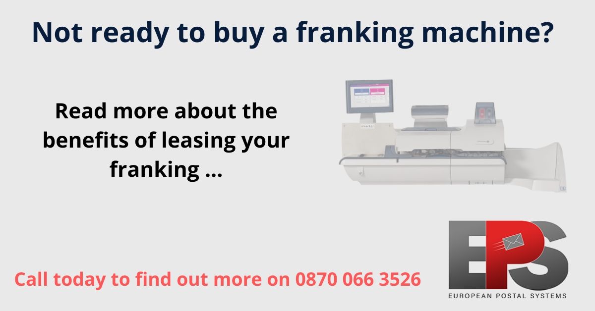 EPSFranking's tweet photo. Not sure if a franking machine is right for your business? Why not try leasing your franking machine to see the benefits https://t.co/oFccaZZKnU
#mail #postage #savemoney https://t.co/ZT2coVX3fo