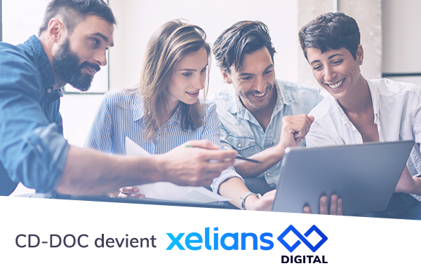 cd_doc's tweet image. Découvrez Xelians Digital, la nouvelle identité de CD-DOC ! Suivez-nous sur notre compte Twitter @groupexelians  !