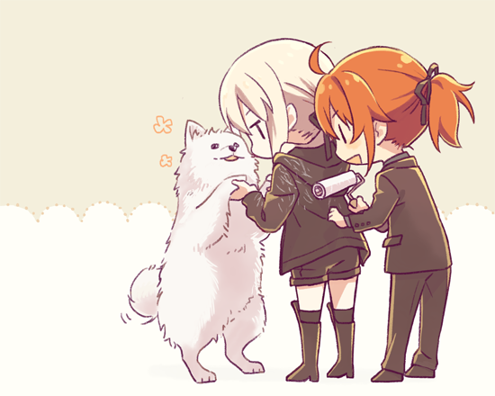 aerjade243's tweet photo. 霊衣開放うれしかったので。
…カヴァスⅡ世ちゃんのサイズ感が迷子… https://t.co/B8g2uOg9r0