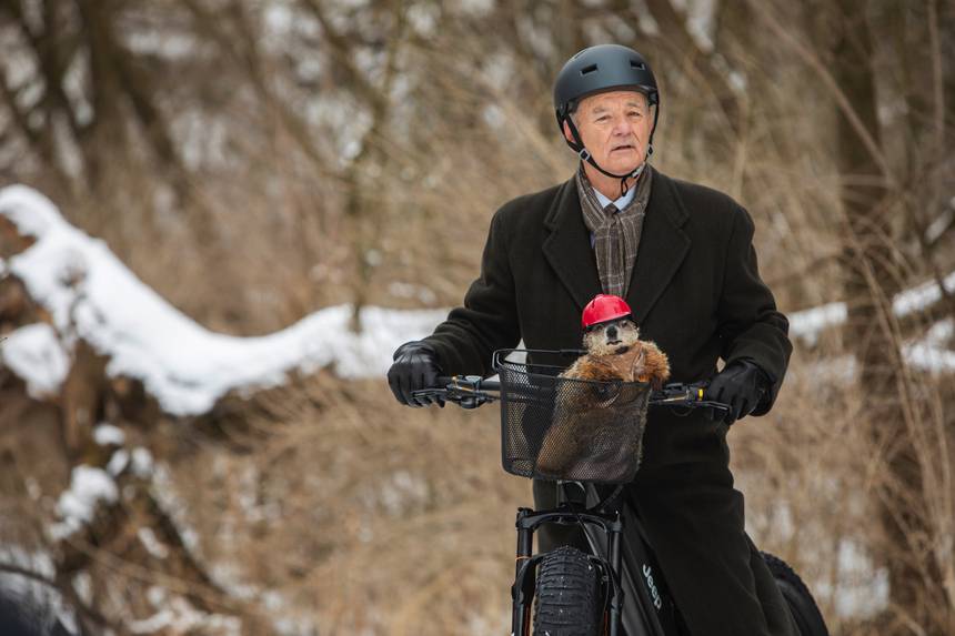 Bill Murray on ebike