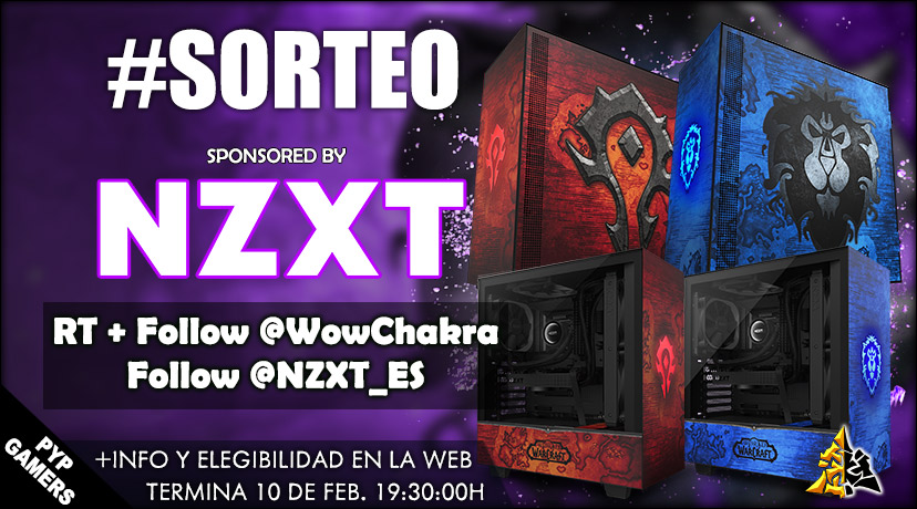 WowChakra's tweet photo. ¿Quieres una Caja NZXT H510 Ed. Limitada de la Horda o la Alianza? 

¡Sorteamos una y el ganador elige la facción!

✅ RT este tuit
✅ Follow @WowChakra
✅ Follow @NZXT_ES 

➡Bases: https://t.co/gjHCIs30cU
➡Finaliza: 10 Febrero a las 19:30h
🔹Patrocinado por NZXT https://t.co/iEZPuEciJu