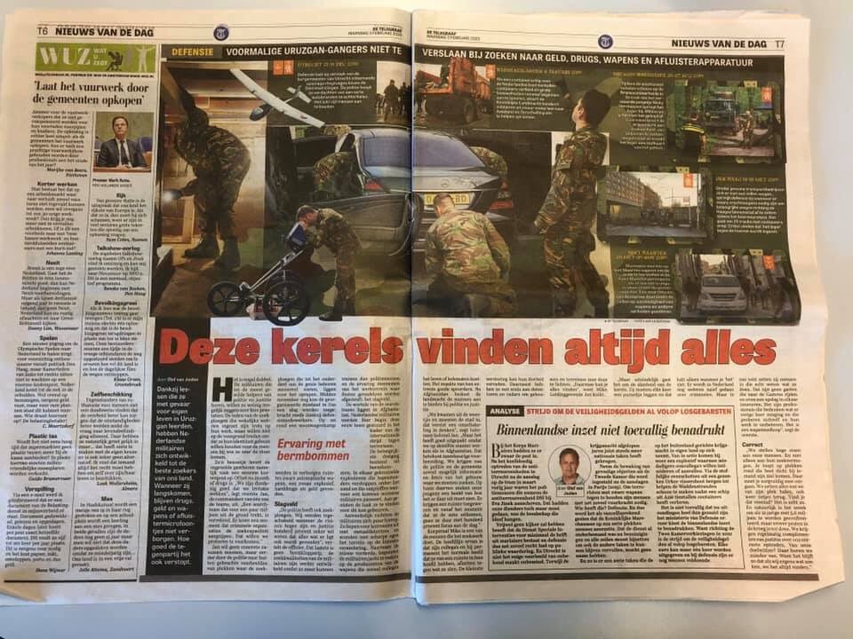 landmacht's tweet photo. Politie en justitie doen steeds vaker een beroep op @landmacht bij opsporingsonderzoeken en het handhaven van de openbare orde. Met name de teams die huizen, gebouwen en terreinen afzoeken naar geld, wapens en drugs zijn bijzonder gewild. https://t.co/042IxTco8U #natops https://t.co/JFdvWHXhQE